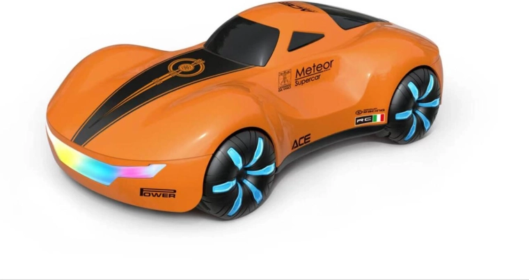 R/C car with charging station VINCI orange - 1 piece