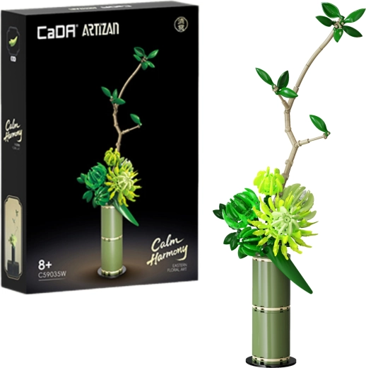 Cada Artizan Calm harmony – gradbeni set rože 299 delov 45,8 cm - 1 kos