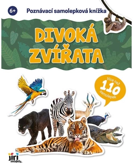 Spoznavna nalepkarska knjiga: divje živali