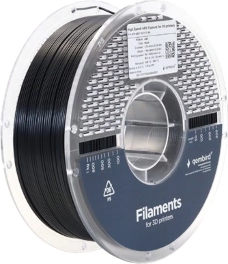 ABS filament High Speed 1,75 mm črn 1 kg