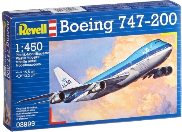 Komplet modela Boeing 747-200