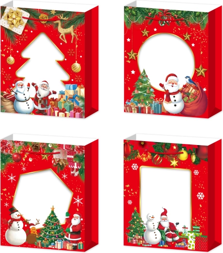 Darilna vrečka M božična