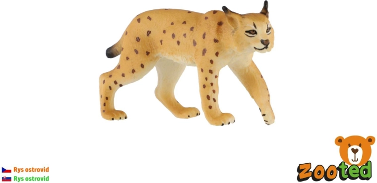 Figurica evrazijskega risa 9 cm