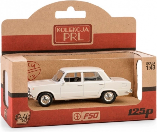 Model avtomobila PRL FIAT 125p bel 1:43