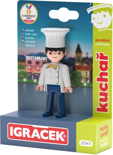 Efko Igráček Chef – figure with accessories