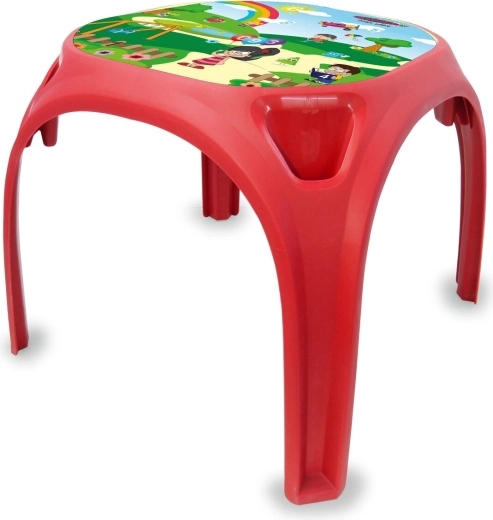 Otroška mizica Jamara fun s številkami XL rdeča