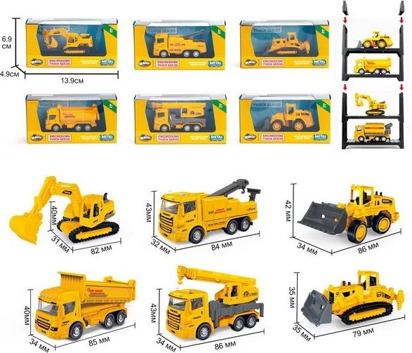 Kovinsko gradbeno vozilo 8,5 cm