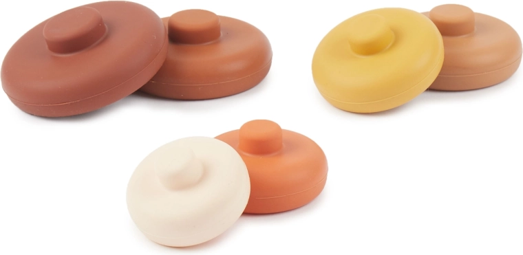 Silikonski sestavljivi stolp Bieco Chocolate Bliss