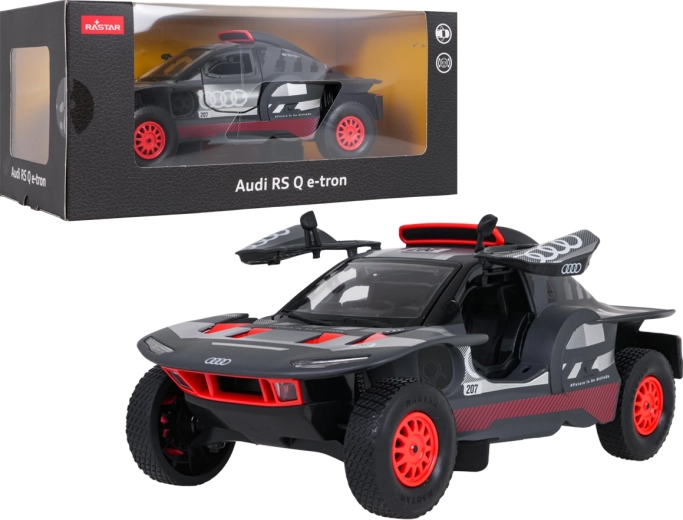 Kovinski model Audi RS Q e-tron 1:24 RASTAR, siv