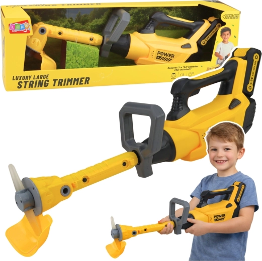 Otroški vrtni obrezovalnik s svetlobnimi in zvočnimi učinki – rumen