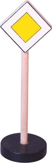 Lesene prometne znamke za otroke