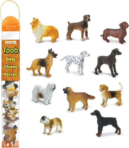 Safari Ltd. tuba s figuricami psov