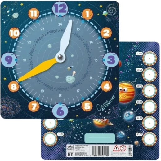 Papirnata učna ura Cosmic Adventure