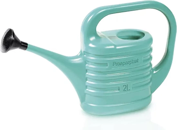 Zalivalna kanta ZEBRA 2 l s pršno rožo, zelena