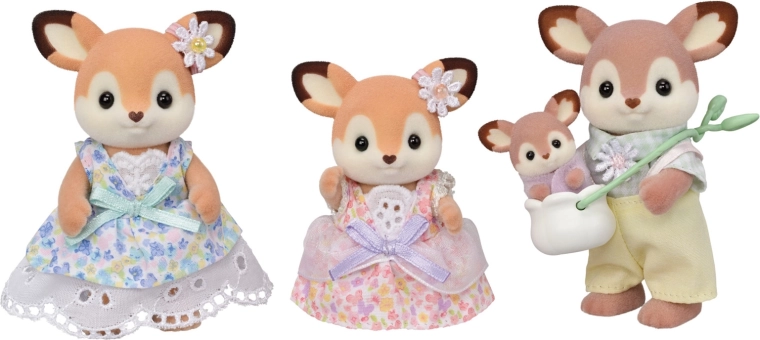 Sylvanian Families družina jelenčkov – komplet 4 figuric