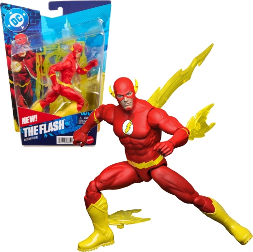 Mattel DC Comics figurica The Flash 17 cm s pripomočki