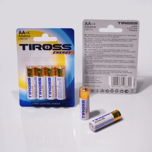 Alkalne baterije AA LR6 1,5 V – pakiranje 4 kos
