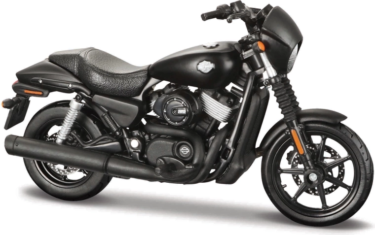Maisto Harley-Davidson Street 750 črn motocikel 1:18