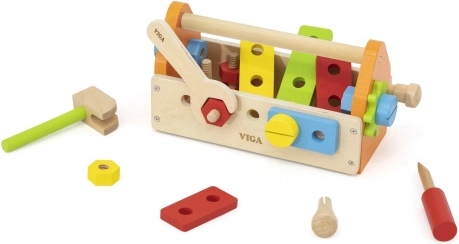 Leseni komplet malega mojstra Viga Toys