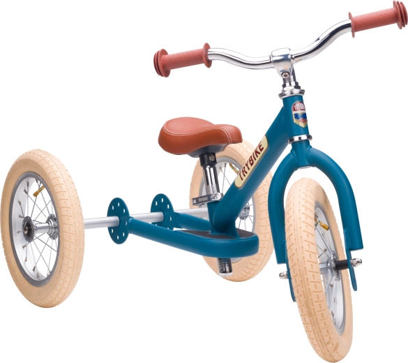 Trybike modri otroški poganjalček 2v1 (tricikel in dvokolesnik)