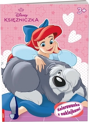Disneyjeve princese – pobarvanka z nalepkami