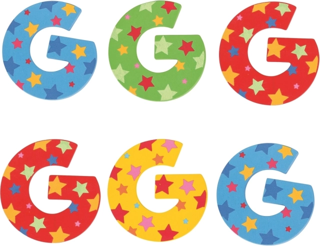 Bigjigs Toys zvezdniška črka G