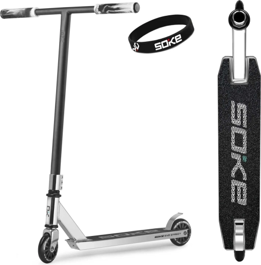 Soke EVO street silver freestyle skiro