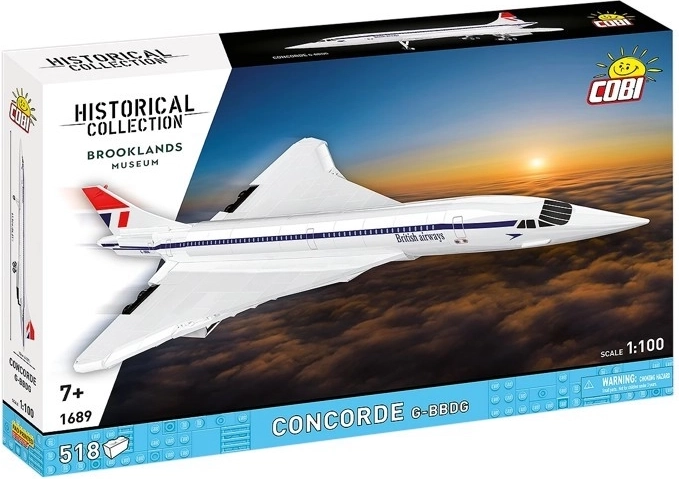 Komplet kock COBI Concorde G-BBDG 518 kosov