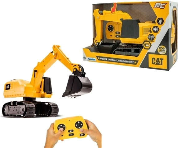 CAT RC Tracked Excavator with USB Charging - 1 piece