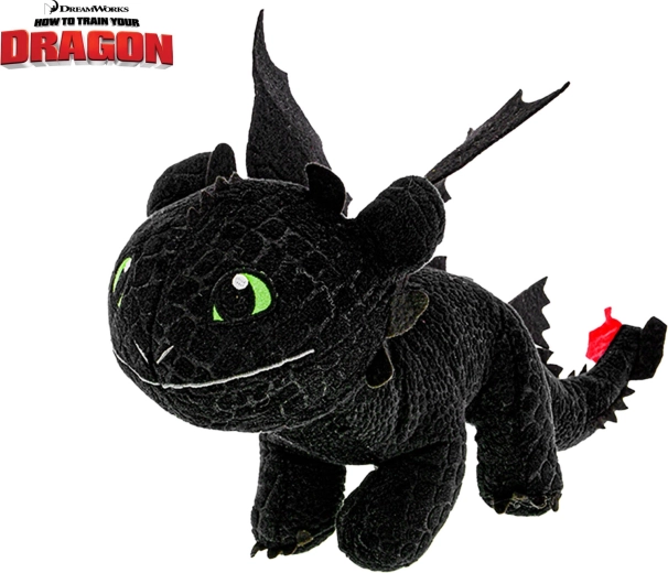Plišasti zmaj Brezzobi (Toothless) 15 cm