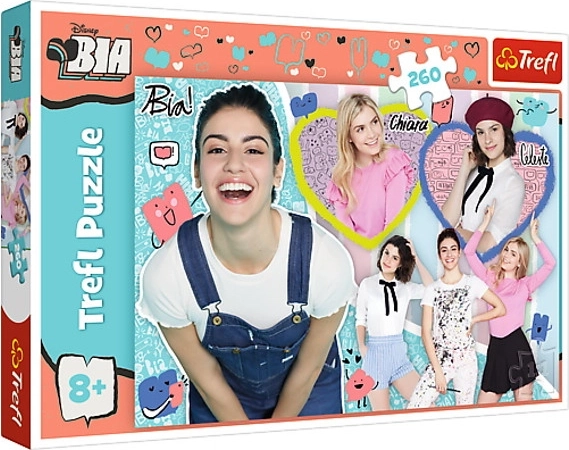 Sestavljanka Disney BIA – Bia, Chiara in Celeste (260 koščkov)