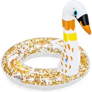 Bestway otroški napihljiv okrogli ležalni obroč Flamingo 61 cm – Labod