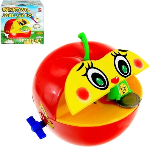 Šparovček jabolko z avtomatskim vstavljanjem kovancev