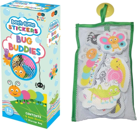 Buddy & Barney Življenje hroščev – komplet kopalnih nalepk za otroke