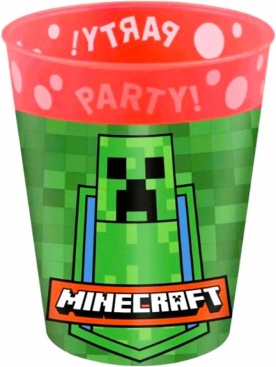 Plastični lonček Minecraft – 1 kos