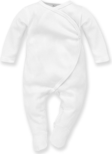 Pinokio pajac Lovely Day z dolgimi rokavi, rebrast, bel (velikost 68)