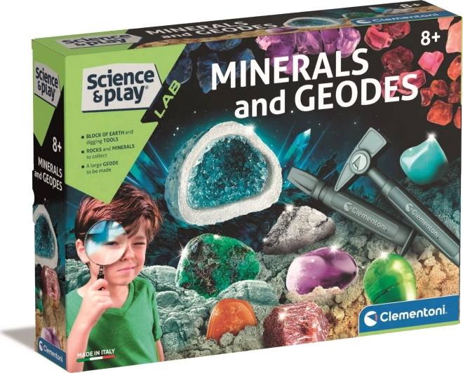 CLEMENTONI Science&Play: Laboratorij mineralov in geod