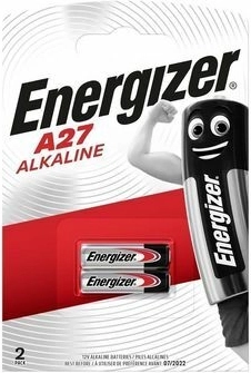 Energizer A27 alkalna baterija 12 V, 2 kos