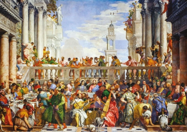 Art Puzzle – Svatba v Káni, puzzle 2000 koščkov