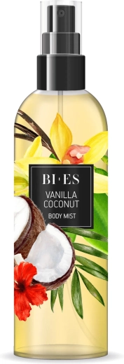 Telesni sprej z vonjem vanilje in kokosa 200 ml