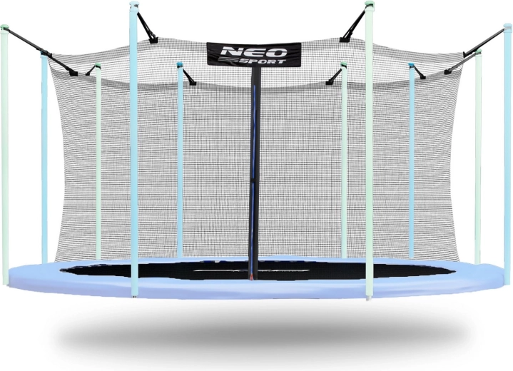 Neo-Sport notranja zaščitna mreža za trampolin 457–465 cm (15 ft) za 10 drogov