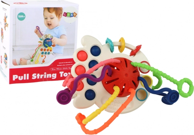 Senzorični grizalo za dojenčke – barvita izobraževalna igrača