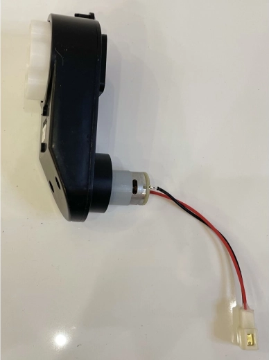 Gearbox for electric ride-on car Fiat 500 (usable left/right) - 1 piece
