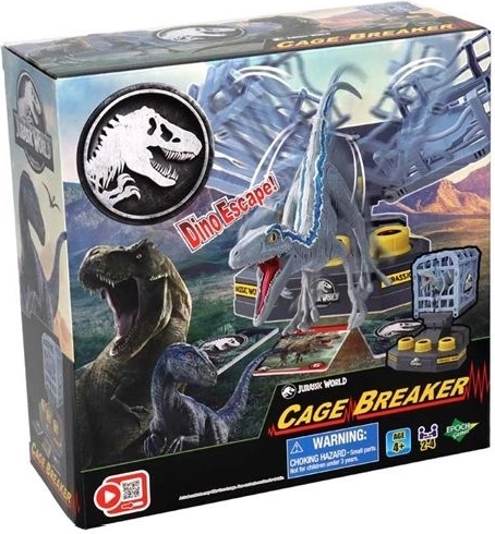 Epoch Jurassic World Cage Breaker – interaktivna igra z dinozavrom