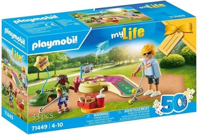 Darilni set PLAYMOBIL MYLIFE minigolf