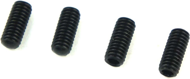 Jamara nastavitveni vijak M4 × 10 mm z okroglo glavo, 4 kosi