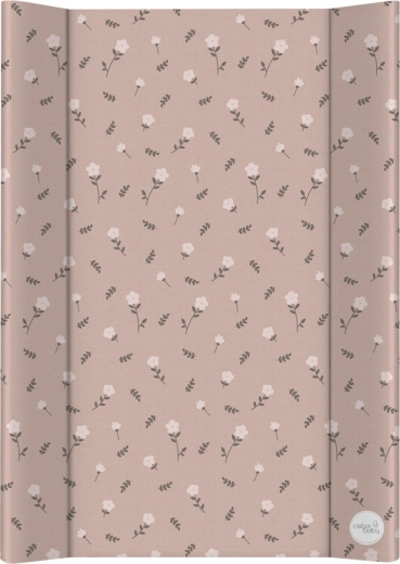 Ceba Baby trda previjalna podloga s trdno ploščo 50 × 70 cm basic petite blossoms