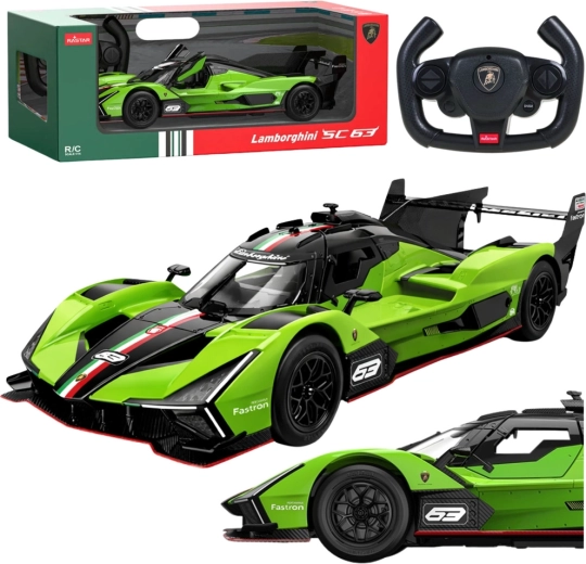 RC avto Lamborghini SC63 1:14 zelen od Rastar