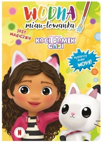 Čarobna vodna pobarvanka Gabijina čarobna hišica