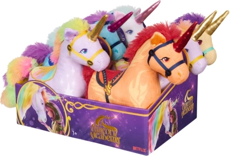 Plišasti samorog Unicorn Academy 18 cm, različne različice – 1 kos